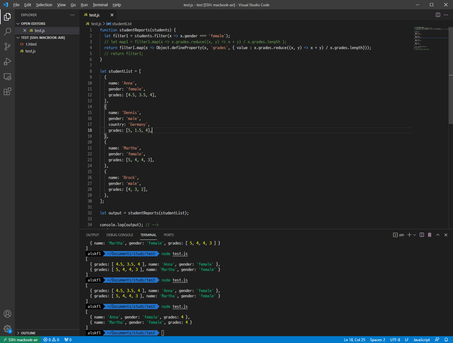 VS code layout1