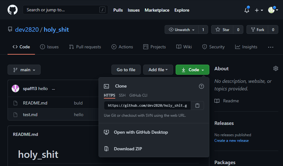 github cloning 하기