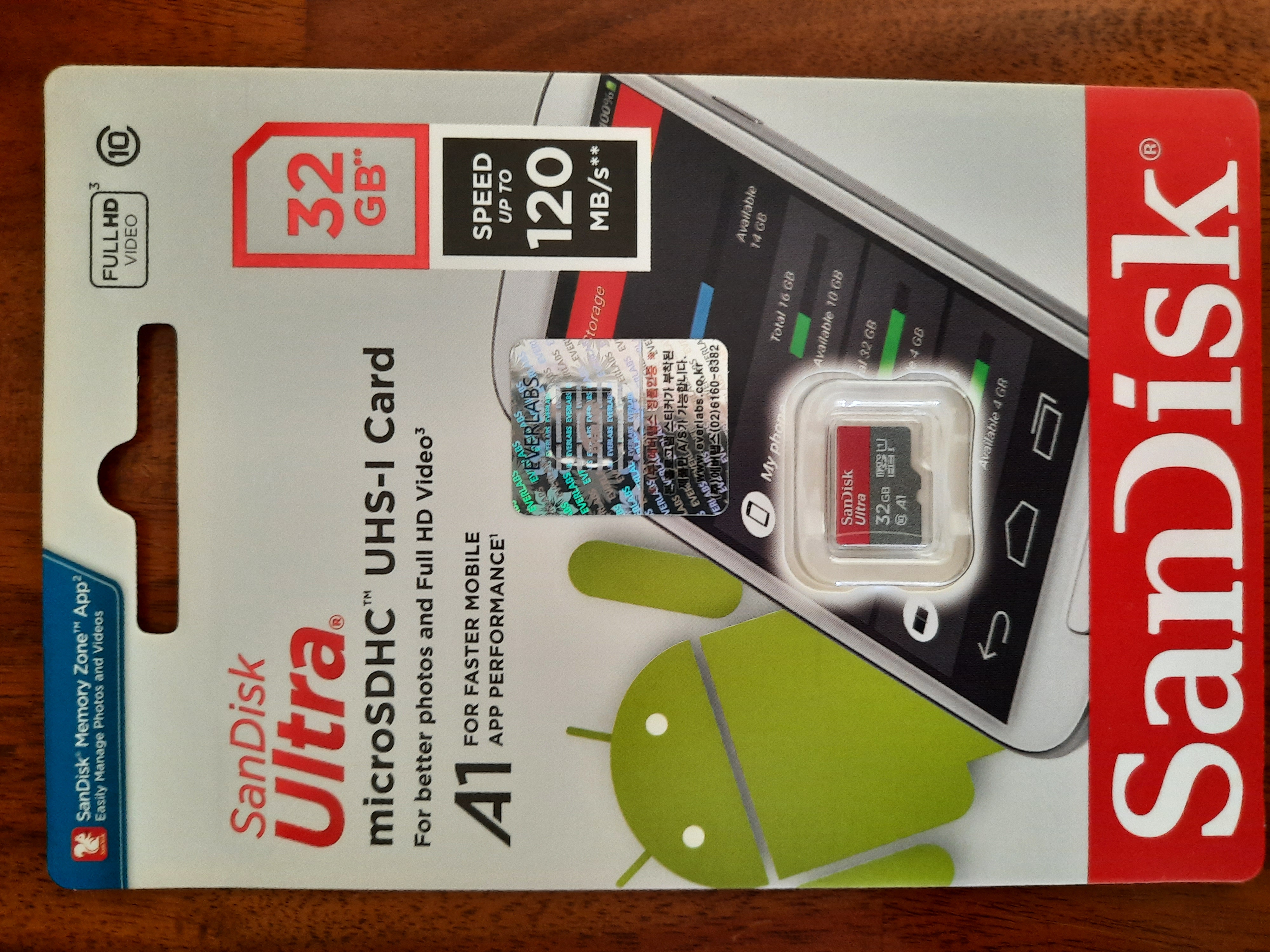 sandisk microSD A1 32GB