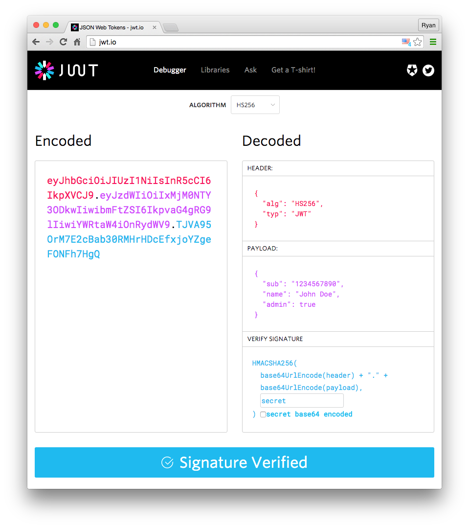 Iana Json Web Token Registry