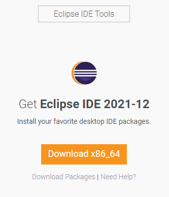 Eclipse 설치 화면