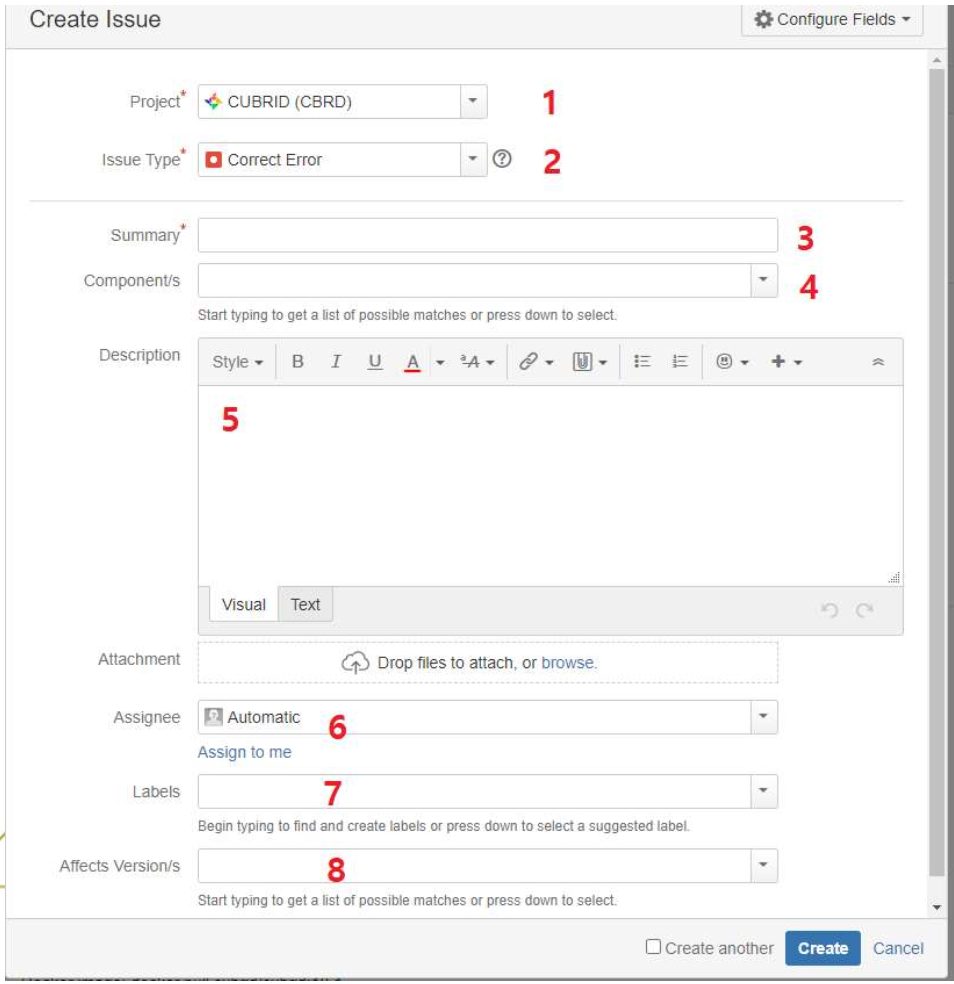 Jira issue