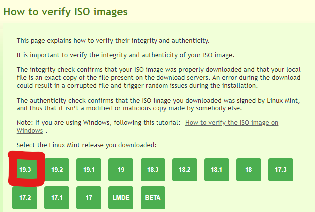 verify ISO images