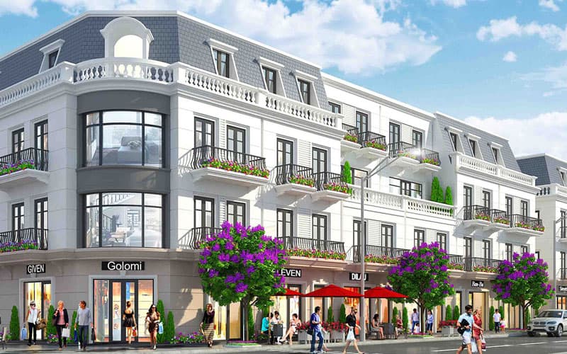 Shophouse thấp tầng Vinhomes Hưng Yên