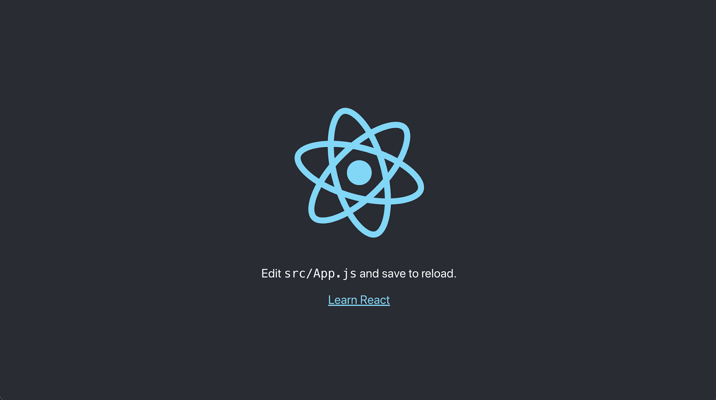 react init page