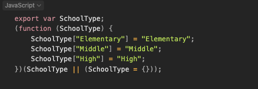 Typescript 의 enum에 대하여