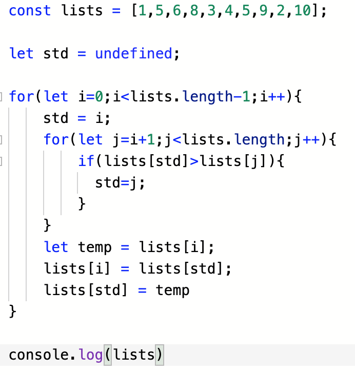 [Algorithm] Basic sort