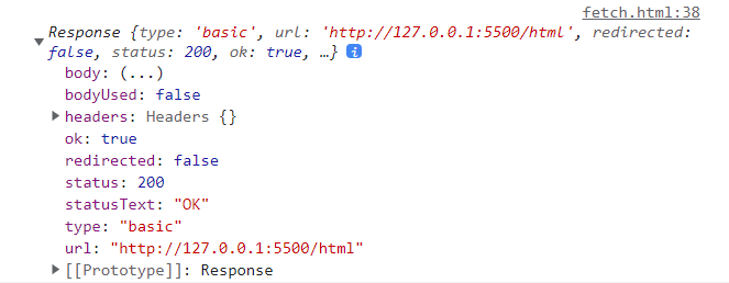 [Javascript] Fetch API