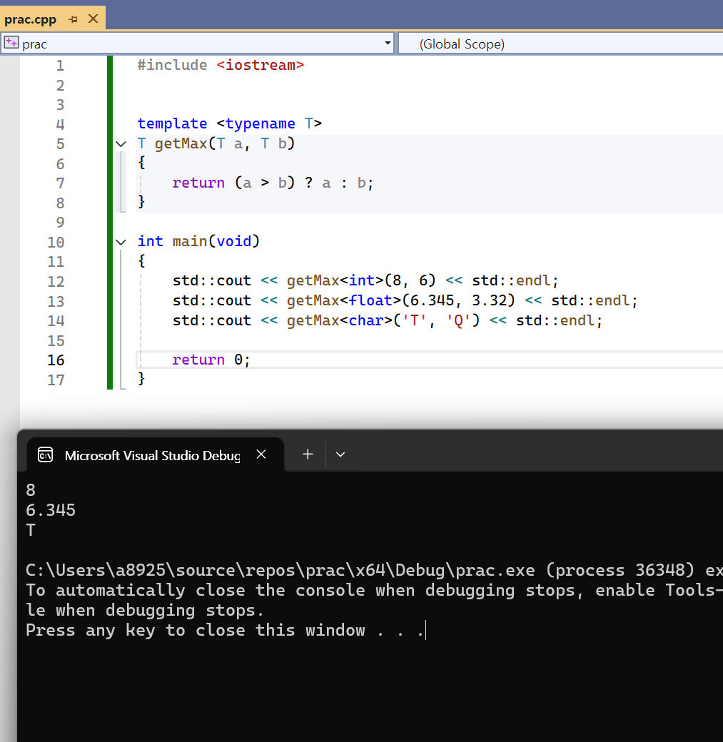 07. Template Programming