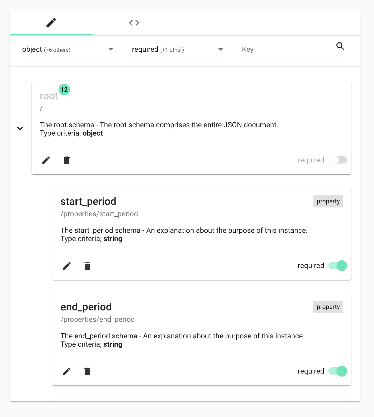 Json Schema Based On Value