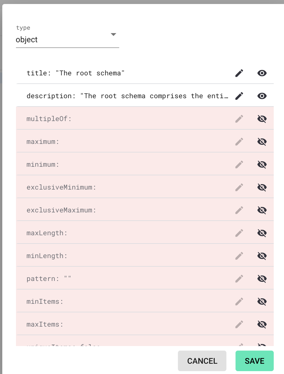 Json Schema Contains Example