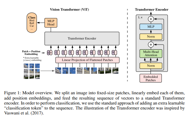 Vistion Trnasformer Architecture