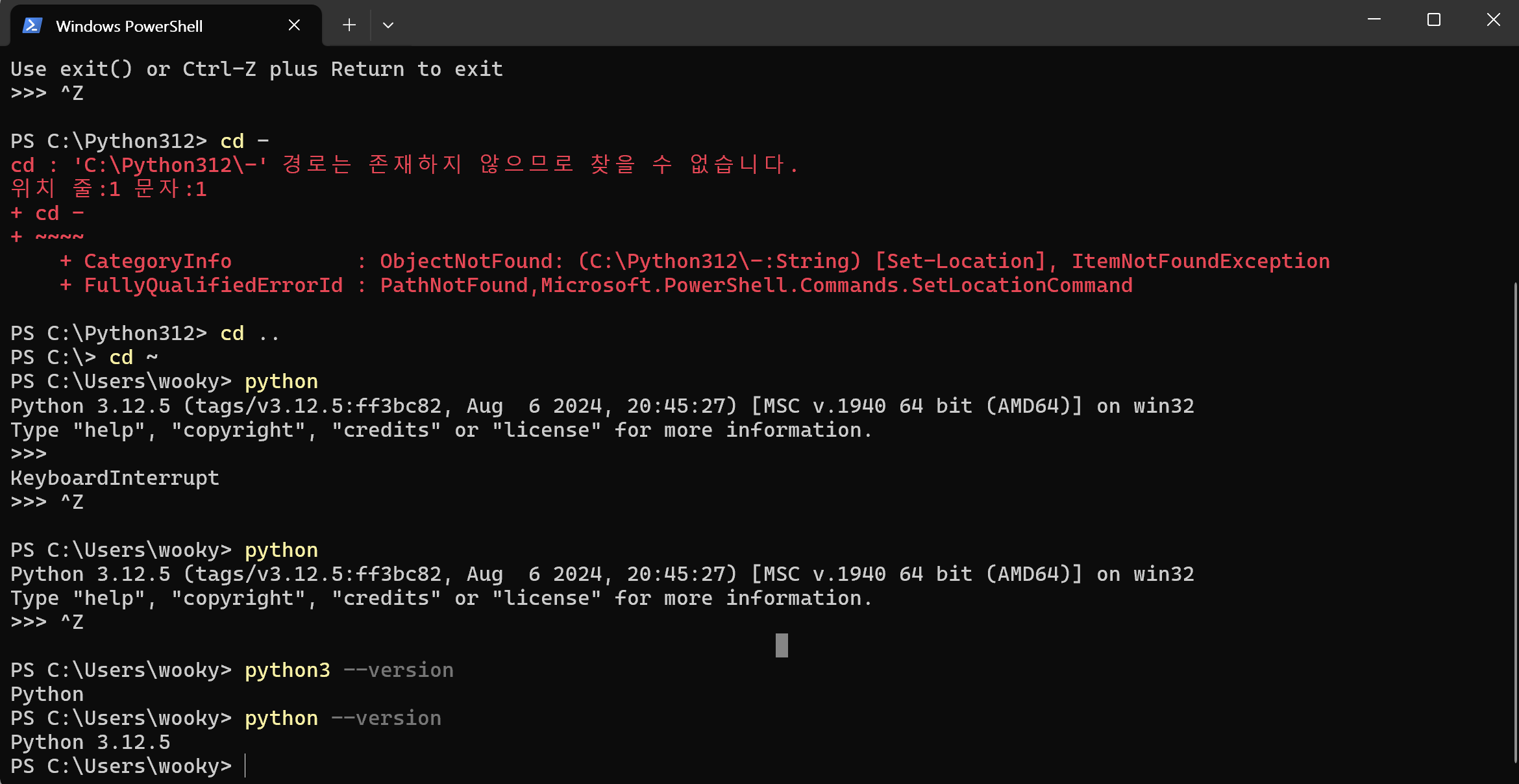 AWS CLI 와 EB CLI 설치
