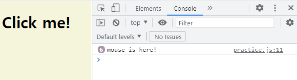Javascript - event