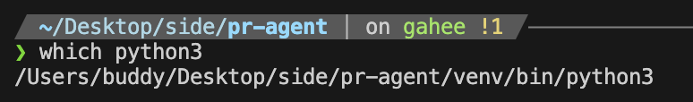 which python3