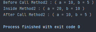 [Java] Call by Value, Call by Reference