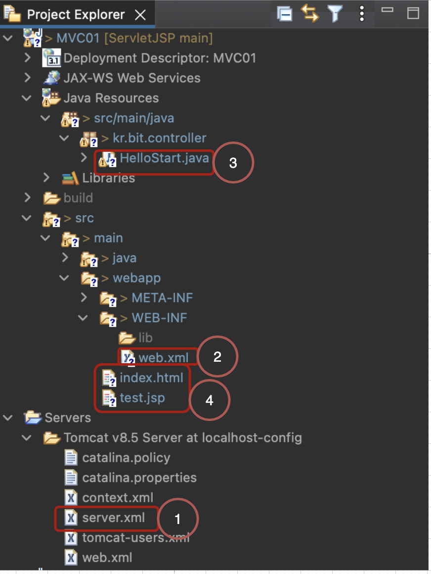[Servlet&JSP] Dynamic Web Project 디렉토리 구조와 역할