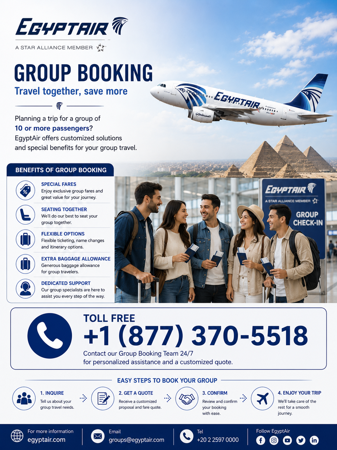 【𝐆𝐮𝐢𝐝𝐞~𝐓𝐨~𝐓𝐫𝐚𝐯𝐞𝐥™】 Egypt Air Group Booking?
