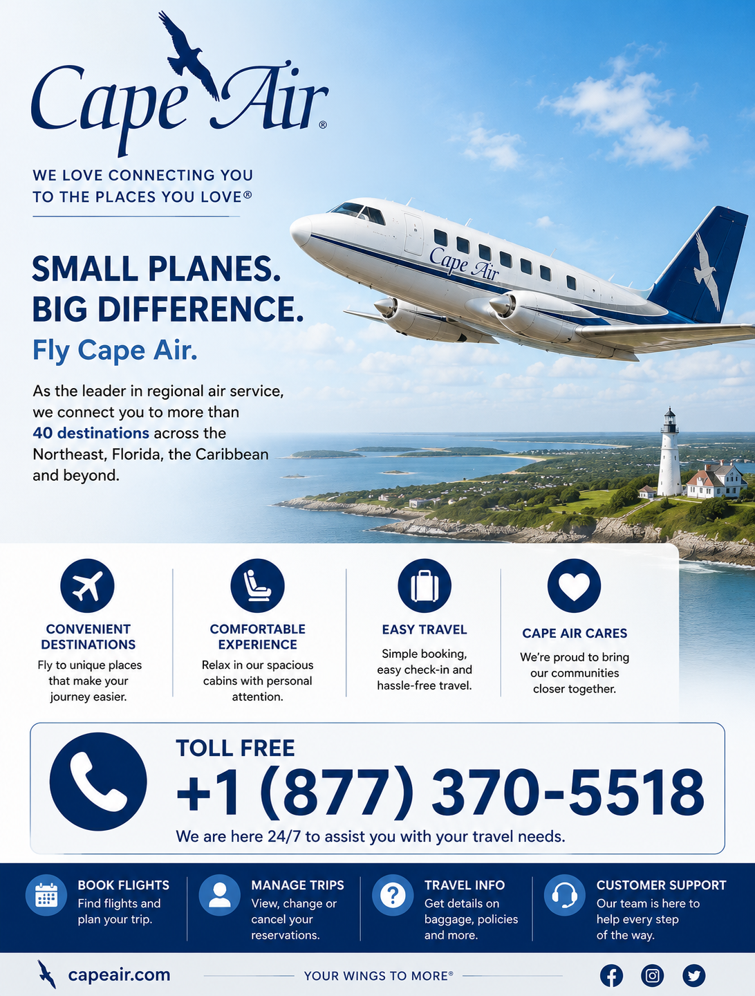 【𝐆𝐮𝐢𝐝𝐞~𝐓𝐨~𝐓𝐫𝐚𝐯𝐞𝐥™】 Cape Air Group Booking?