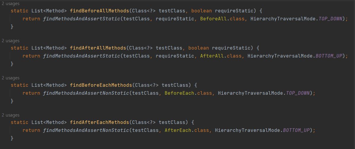 [Junit] BeforeEach, BeforeAll, AfterEach, AfterAll에 대해 알아보자