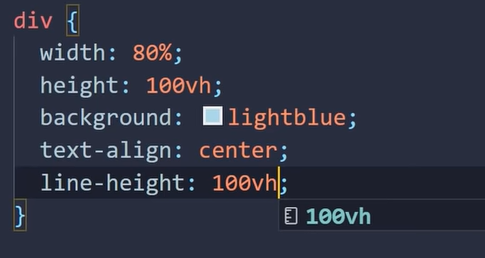 CSS Trick 001 line-height