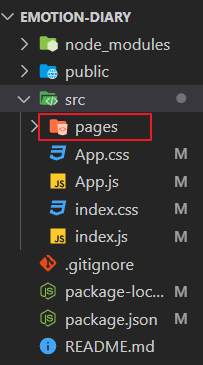 React Emotion Diary - React Router