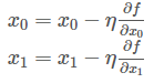 경사하강법 수식