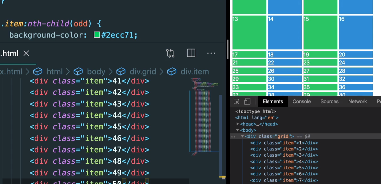 CSS_part2.10_Auto Columns and Rows