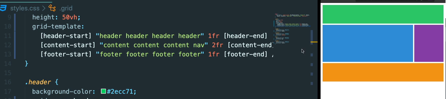 CSS_part2.4_Grid Template