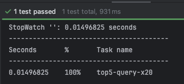 캐시 조회 성공 2