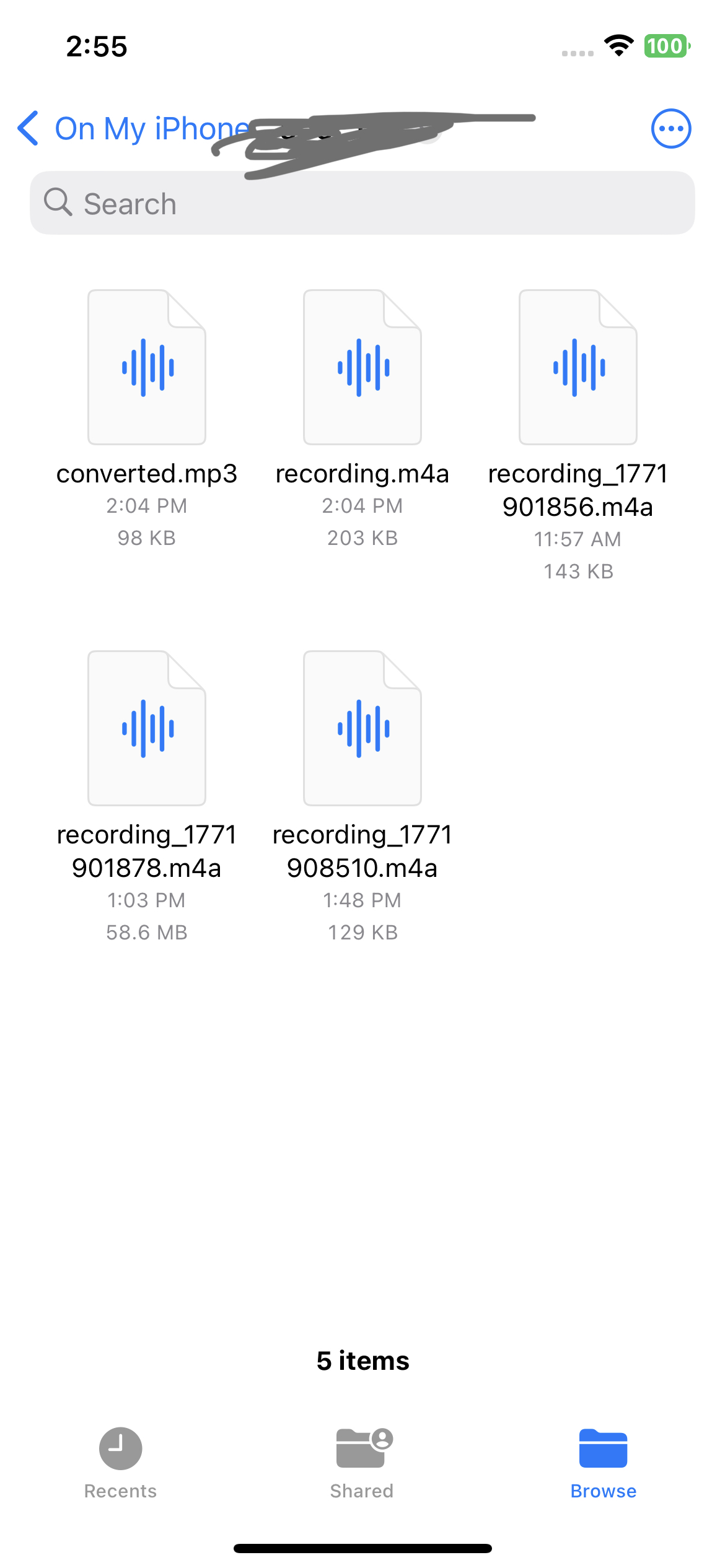 iPhone screenshot - converted.mp3