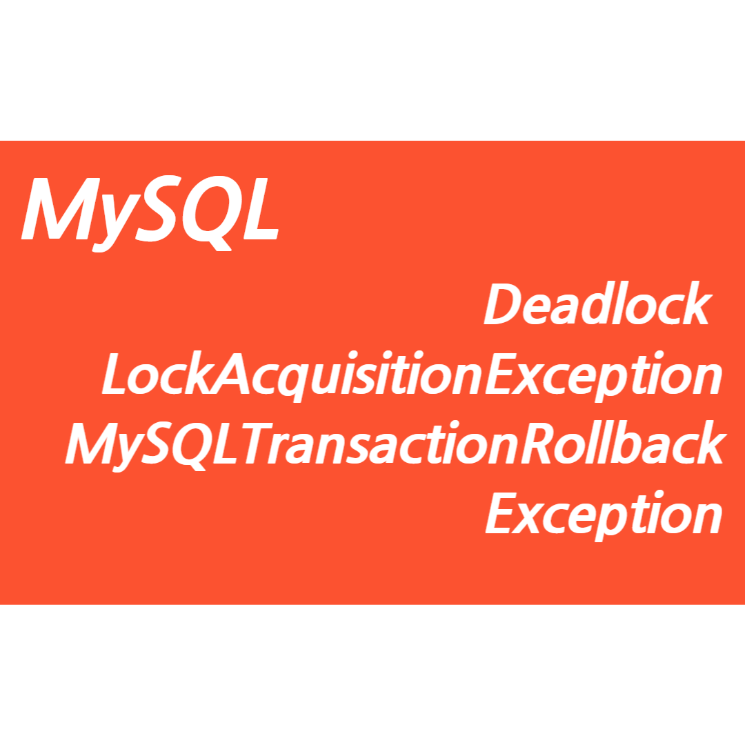 mysql deadlock found