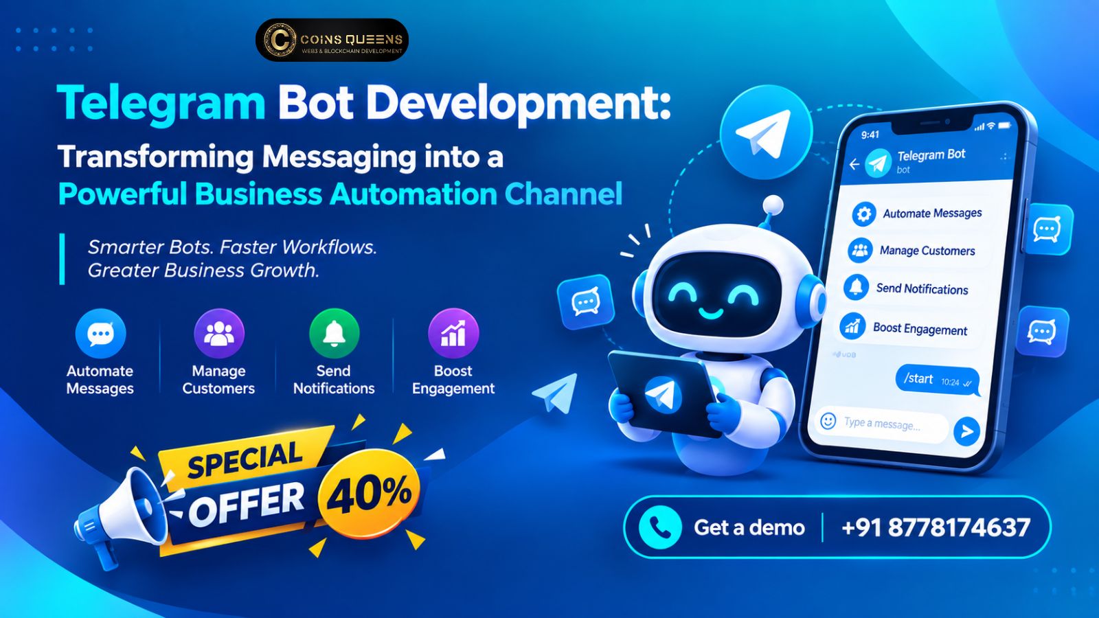 Telegram Bot Development: Transforming Messaging into a Powerful Business Automation Channel