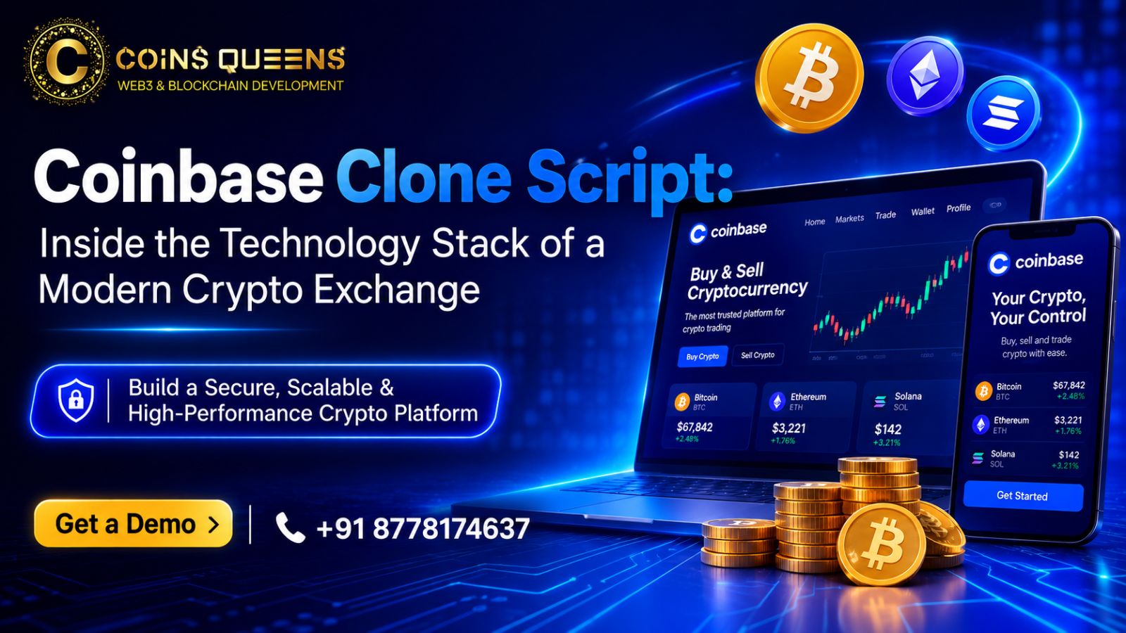 Coinbase Clone Script: Inside the Technology Stack of a Modern Crypto Exchange
