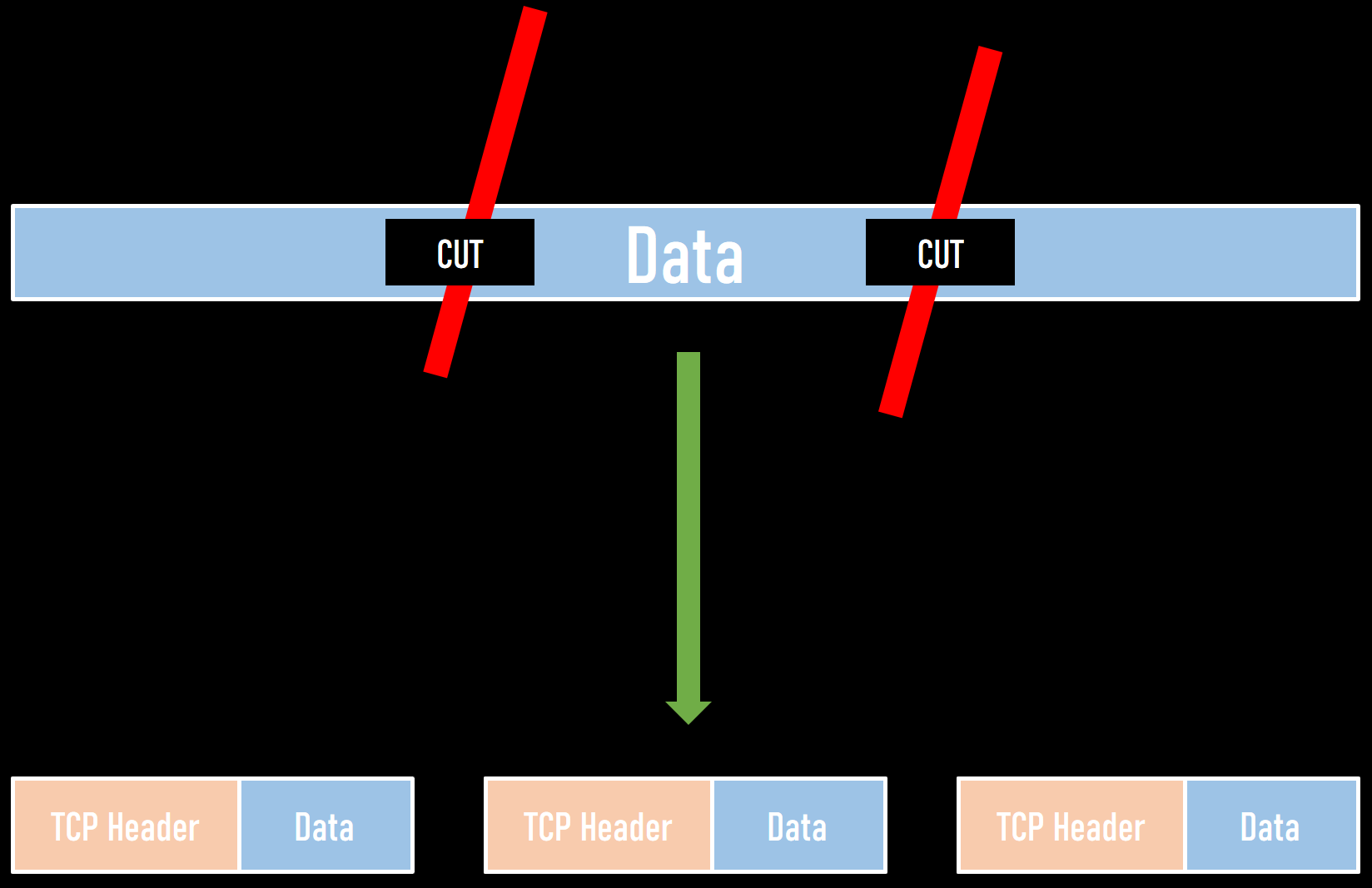 Segment - TCP Protocol의 PDU