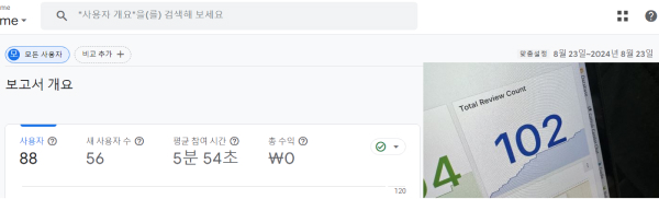 런칭 데이 유저 유치 분석 결과-102개의 리뷰, 88명의 사용자