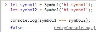 [Javascript] Symbol