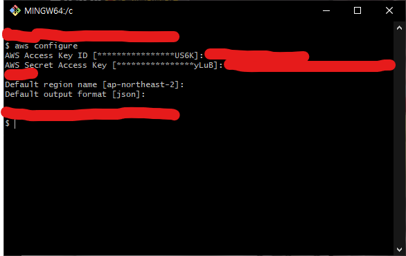 AWS CLI 설치 & Configure 구성
