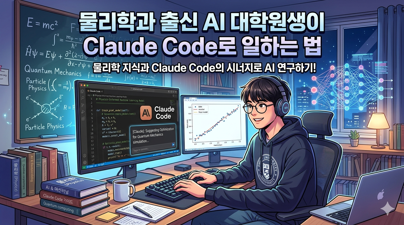 물리학과 출신 AI 대학원생이 Claude Code로 일하는 법