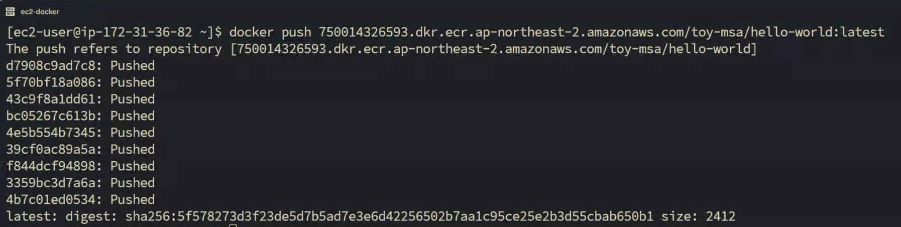 AWS Cloud | ECR & Jenkins로 배포 | ECS로 컨테이너 실행