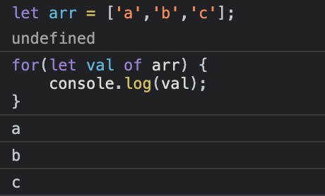 [javascript] for in / for of / forEach() 차이점