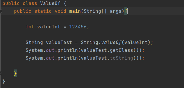 Java 복습 ValueOf