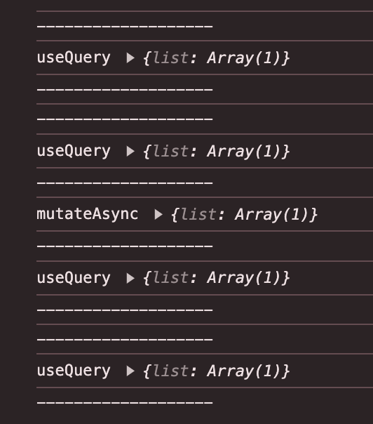 검색 시 결과 값을 조회하는 기능 구현 : useQuery vs useMutation