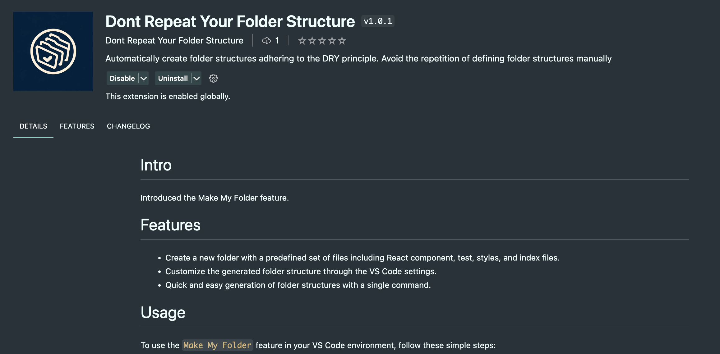 Dont Repeat Your Folder Structure