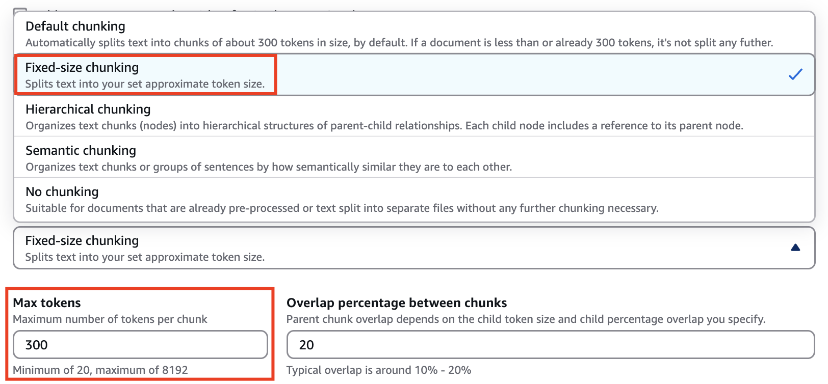 Bedrock_KnowledgeBase_ChunkingStrategy