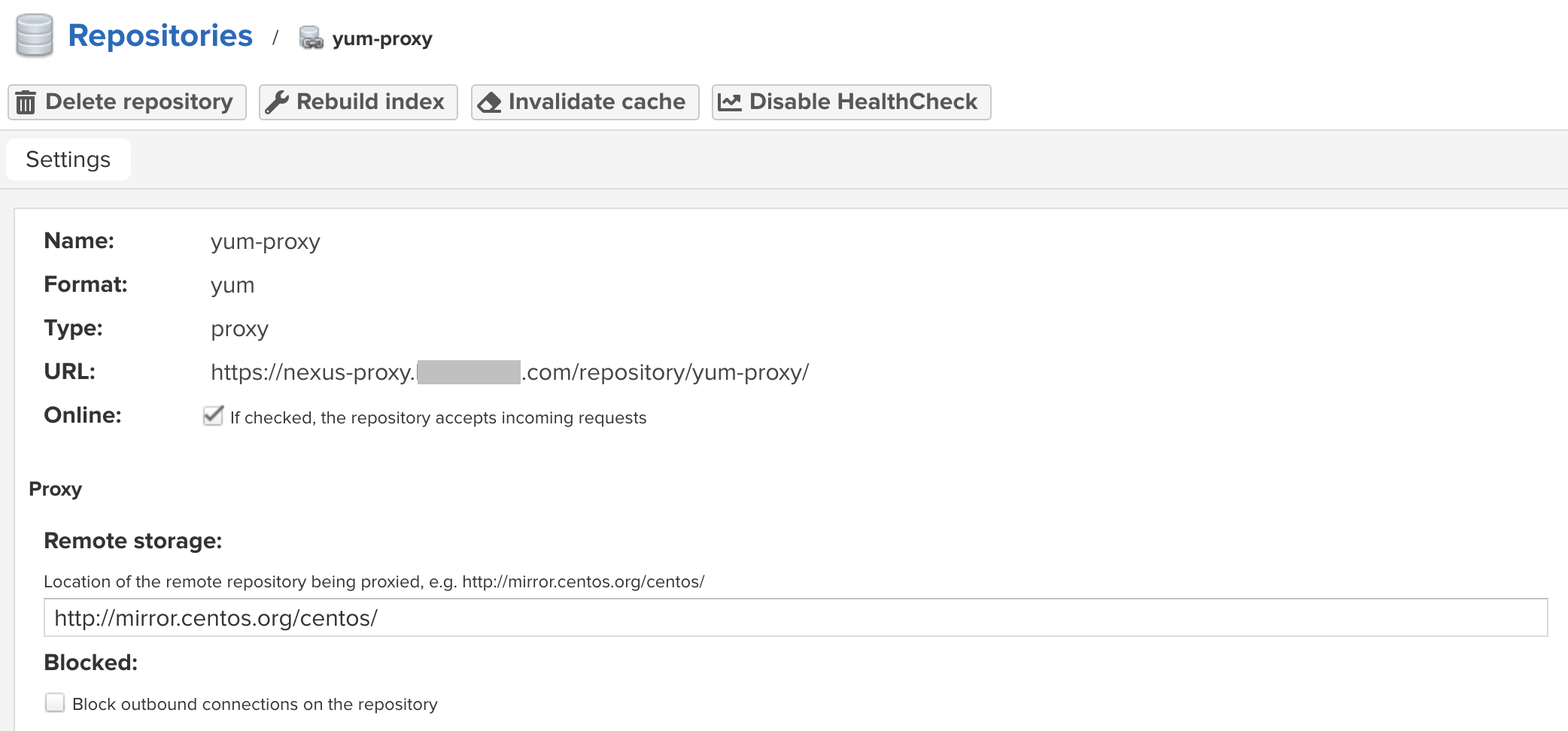 Nexus-proxy