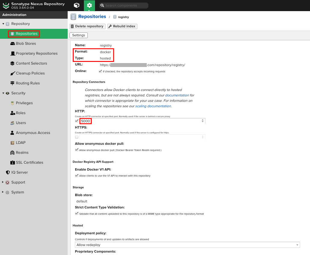 NexusRepositorySetting