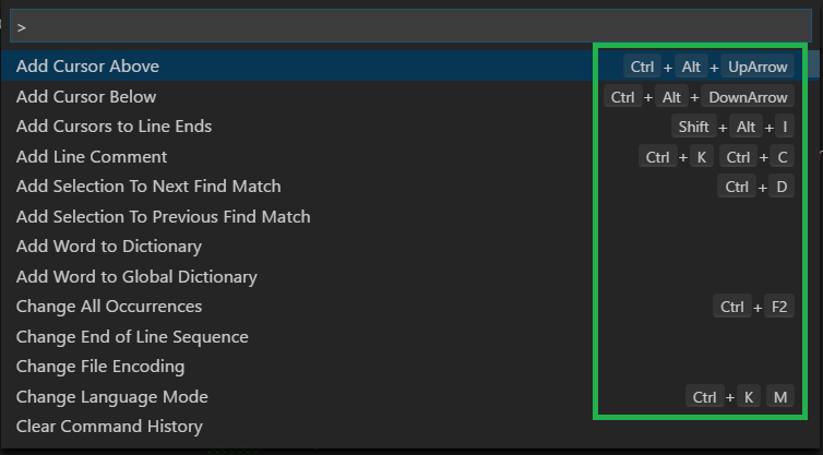 vscode-shortcut