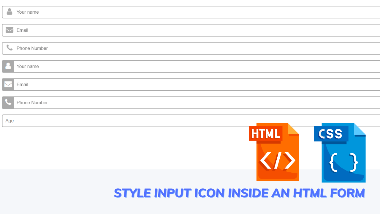 form & input