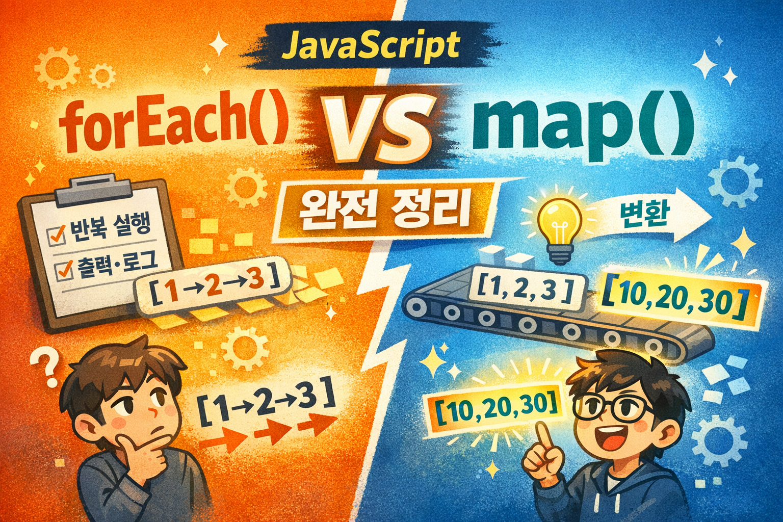 JavaScript forEach()와 map() 정리